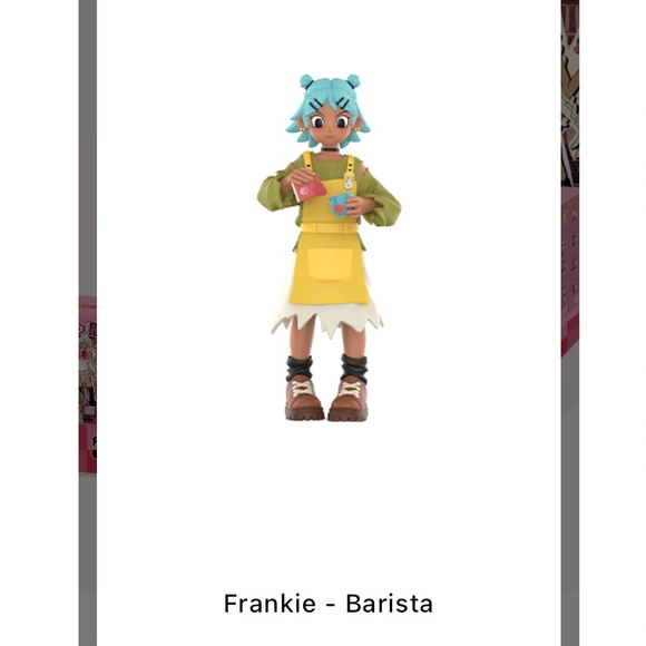 Peach Riot Rush Hour: Frankie Barista Figure - Picture 1 of 5